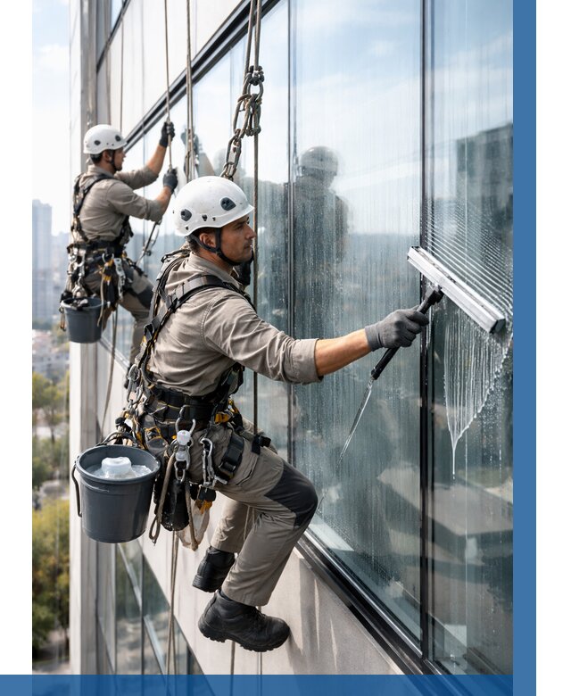 Мойка окон альпинистами в Тамбове от 4569 р. | ВЫСОТНИК-Тмб