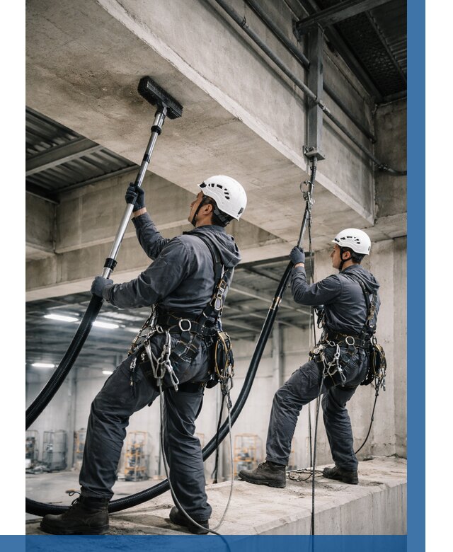 Обеспыливание потолочных конструкций в Тамбове от 254 р. |ВЫСОТНИК-Тмб