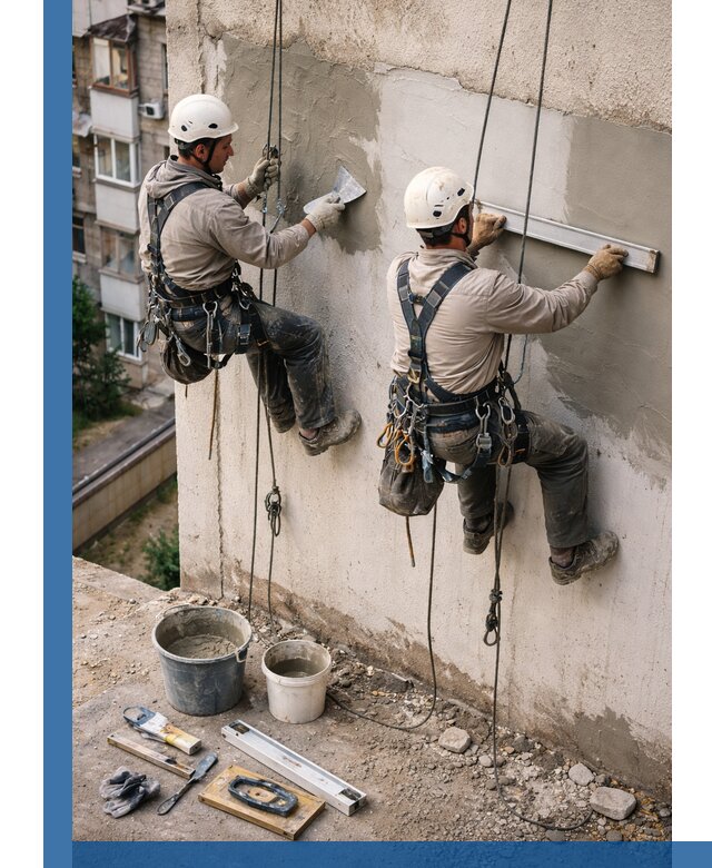 Комплексный ремонт штукатурного фасада с гарантией в Тамбове