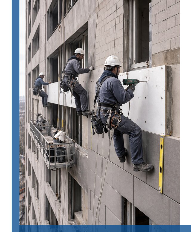 Монтаж фасадных термопанелей высокого качества в Тамбове