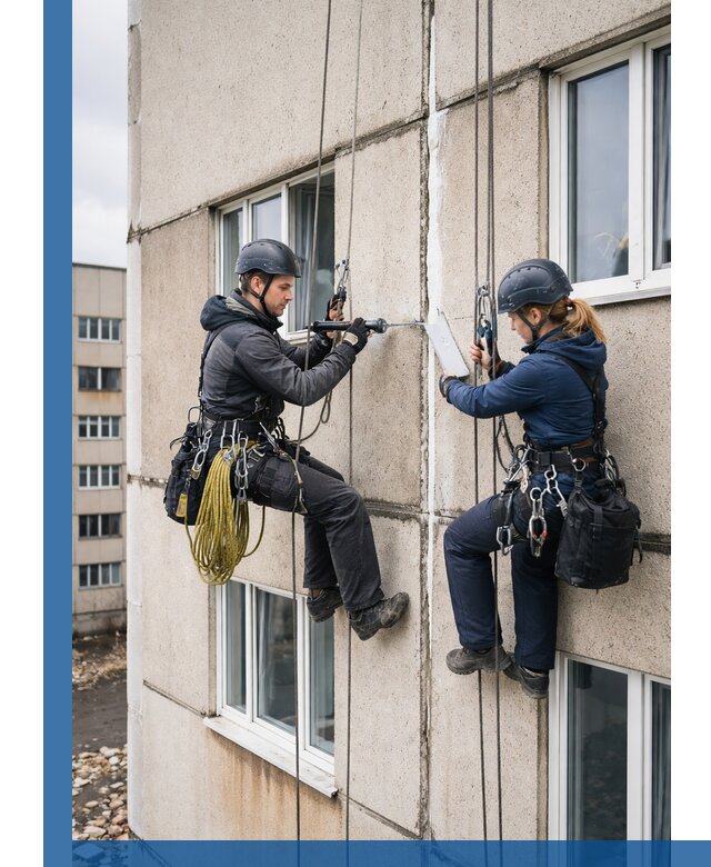 Герметизация межпанельных швов тёплым швом в Тамбове