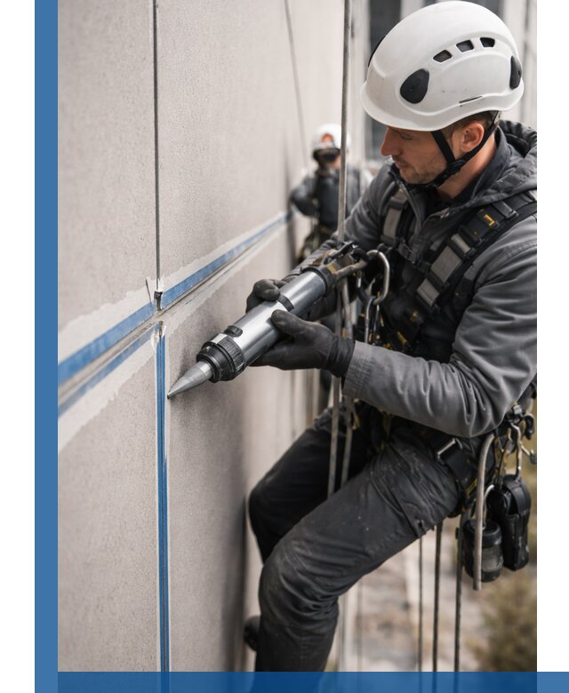 Герметизация стыков фасадных панелей в Тамбове качественно и быстро