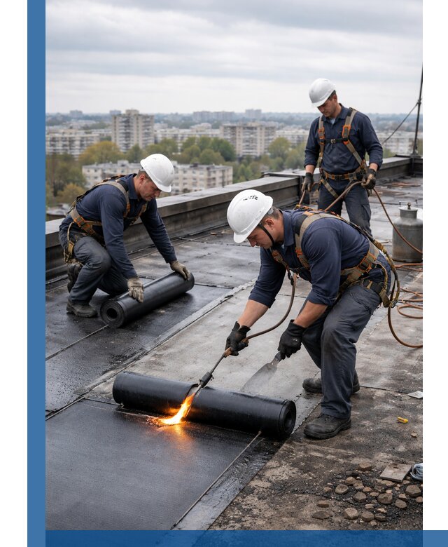 Ремонт наплавляемой кровли в Тамбове качественно и надежно