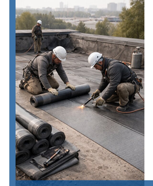 Монтаж мягкой кровли в Тамбове профессионально и надежно
