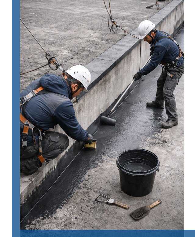 Гидроизоляция кровли жидкой резиной профессионально в Тамбове