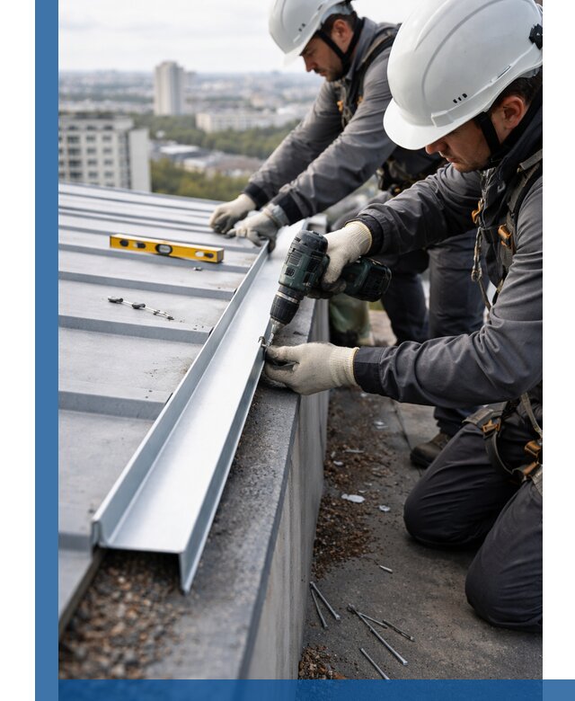 Монтаж капельника на кровле в Тамбове с гарантией качества