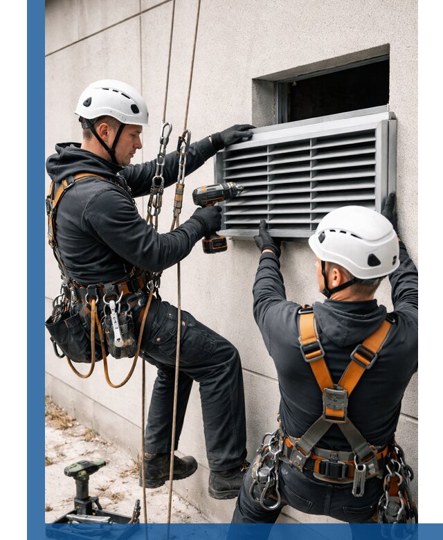 Монтаж вентиляционных решеток в Тамбове профессиональный сервис