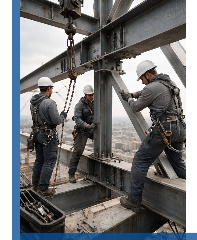 Профессиональный монтаж металлоконструкций на высоте в Тамбове