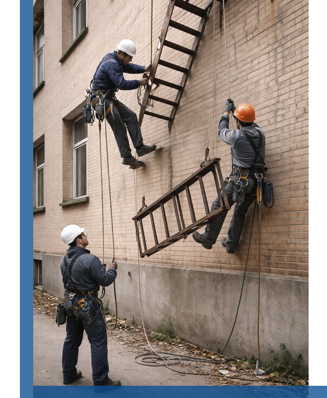 Демонтаж пожарной лестницы в Тамбове быстро и безопасно