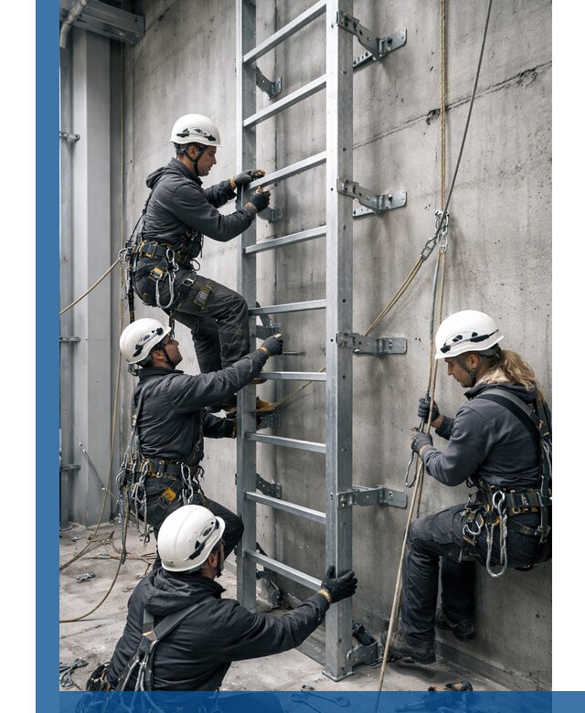 Монтаж металлических лестниц в Тамбове под ключ со гарантией