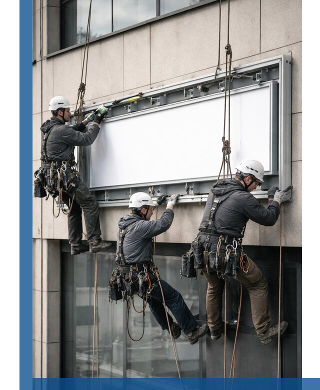 Профессиональный монтаж светового короба под ключ в Тамбове