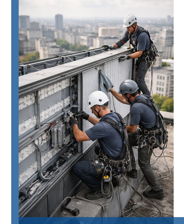 Профессиональное обслуживание крышной рекламы в Тамбове под ключ