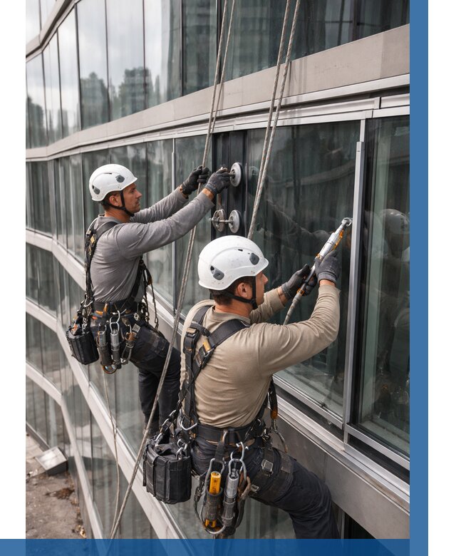 Радиусное остекление фасада в Тамбове от 12185 р. | ВЫСОТНИК-Тмб