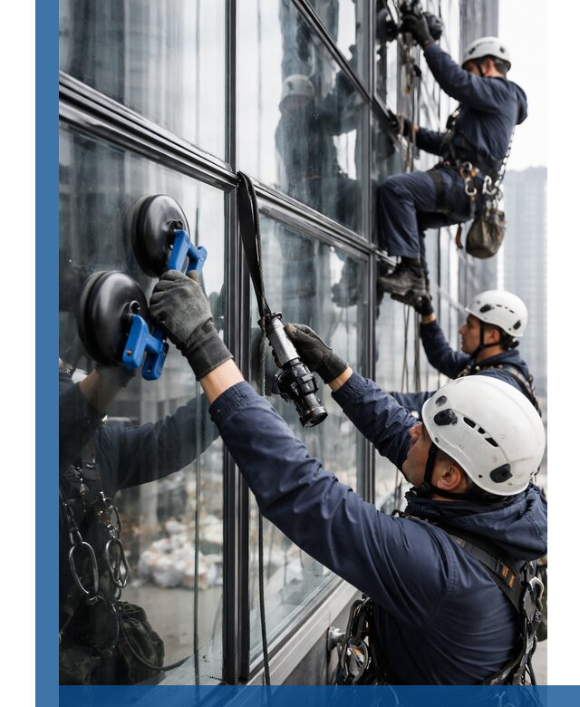 Радиусное остекление фасадов под ключ в Тамбове с гарантиями