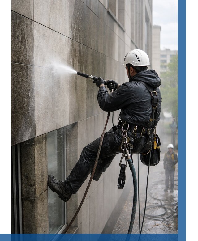 Гидроструйная очистка поверхностей в Тамбове от 863 р. | ВЫСОТНИК-Тмб