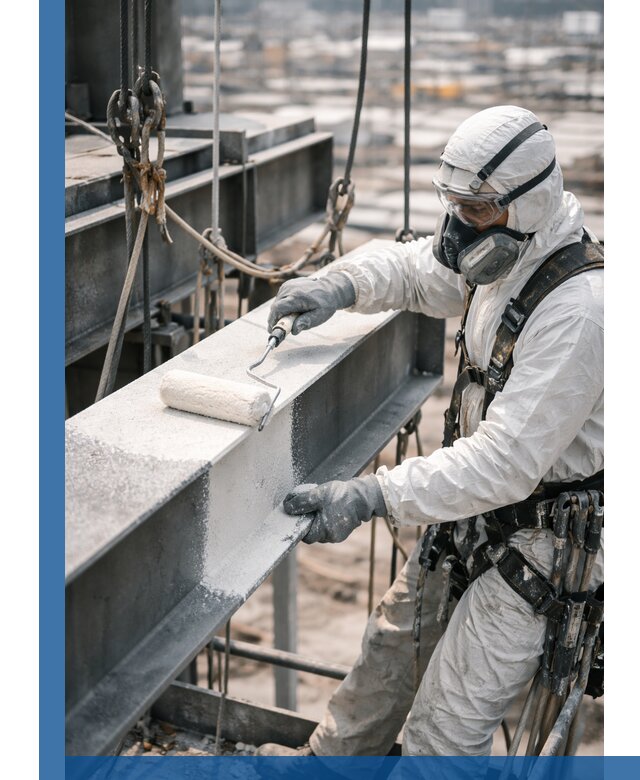 Профессиональная огнезащитная обработка металлоконструкций в Тамбове