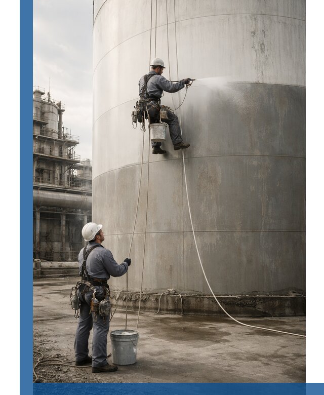 Покраска стальных резервуаров и емкостей в Тамбове профессионально