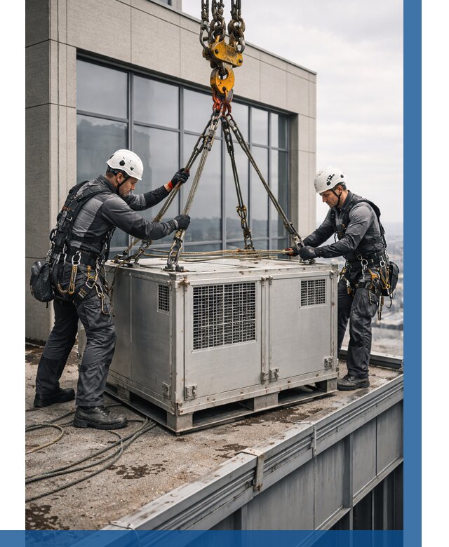 Такелажные работы на высоте в Тамбове от 8123 р. | ВЫСОТНИК-Тмб