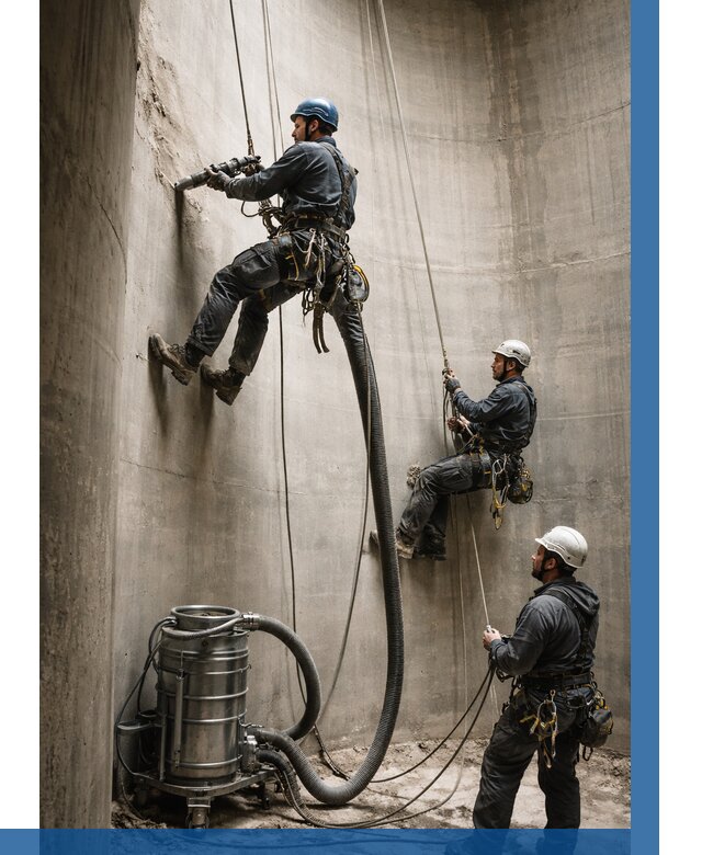 Зачистка силосов в Тамбове от 4569 р. Договор и смета ВЫСОТНИК-Тмб