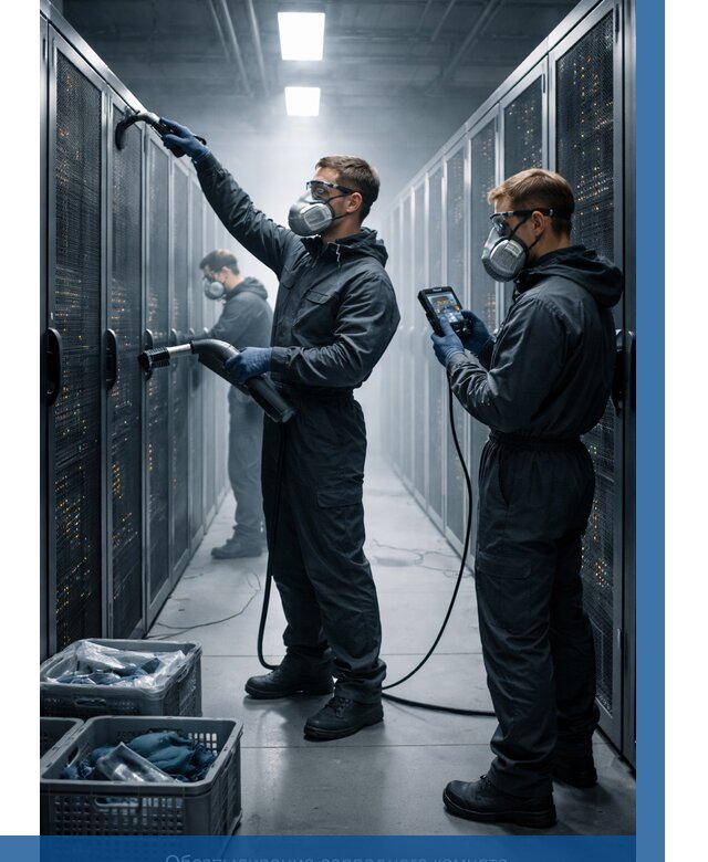 Обеспыливание серверной комнаты в Тамбове от 4569 р. | ВЫСОТНИК-Тмб