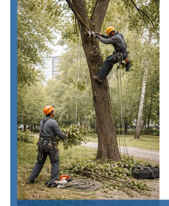 Санитарная обрезка деревьев в Тамбове, профессионально и безопасно