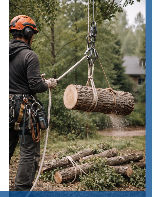 Валка деревьев частями в Тамбове от 7616 р. | ВЫСОТНИК-Тмб