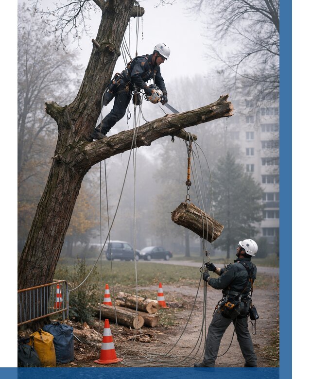 Удаление аварийных деревьев в Тамбове от 15231 р. | ВЫСОТНИК-Тмб