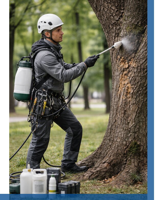 Обработка деревьев от вредителей в Тамбове от 4569 р. | ВЫСОТНИК-Тмб