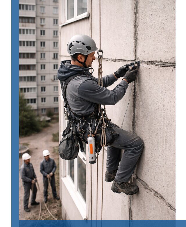 Обследование межпанельных швов и герметизация в Тамбове