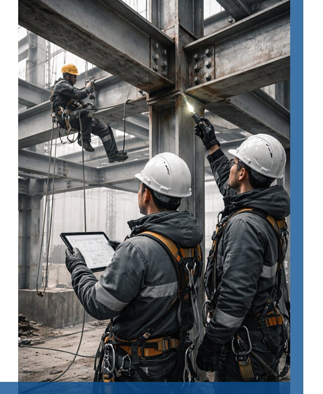 Обследование металлоконструкций в Тамбове от 5585 р. | ВЫСОТНИК-Тмб