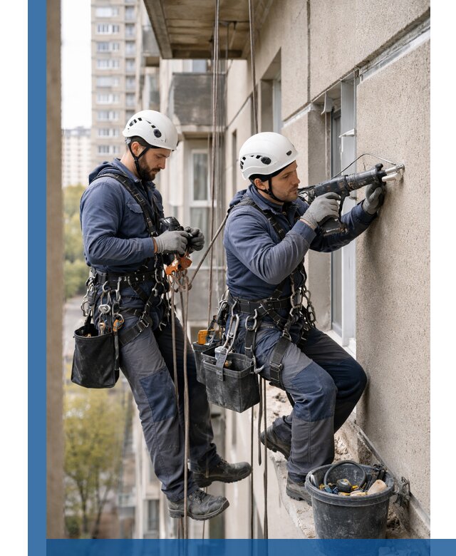 Промышленные альпинисты высотные работы и монтаж в Тамбове